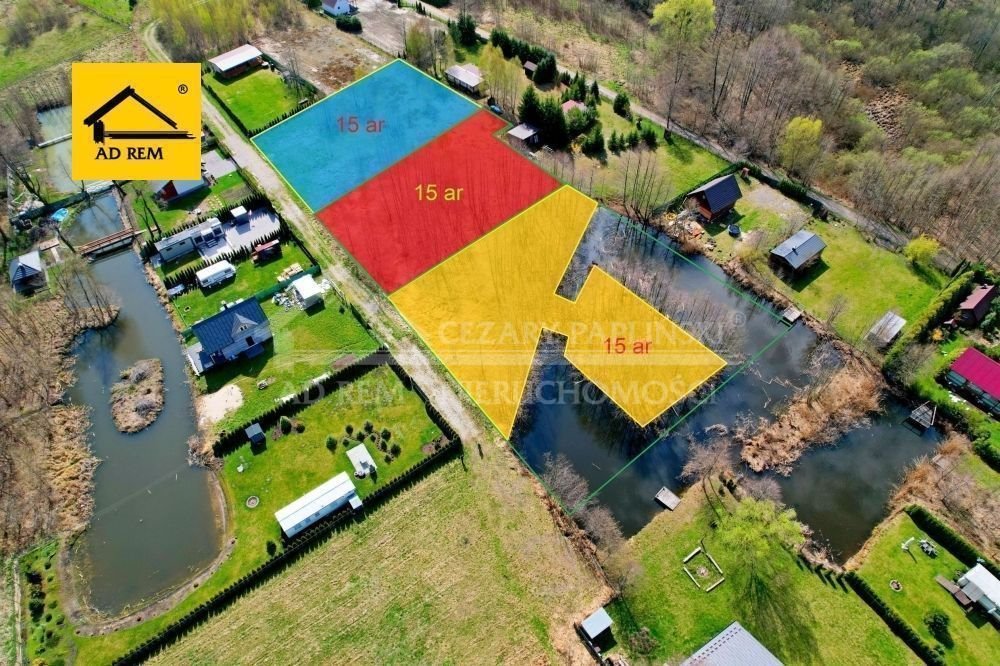 Działka nad jeziorem Sumin 1000 m² z warunkami zabudowy Sumin, Sumin, Grabniak, Urszulin  1 000m2 Foto 1