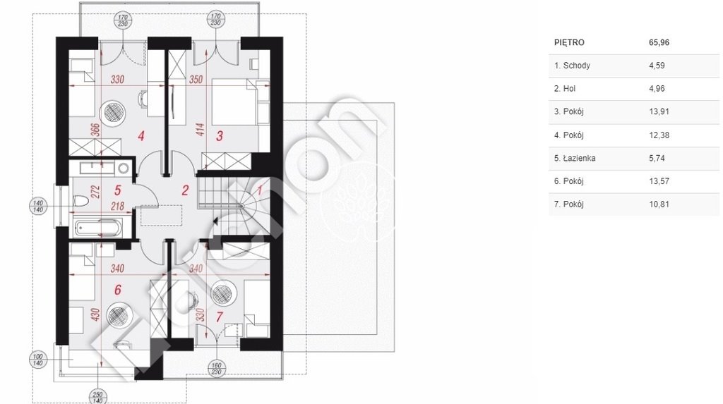 Działka budowlana na sprzedaż Niemcz  554m2 Foto 5