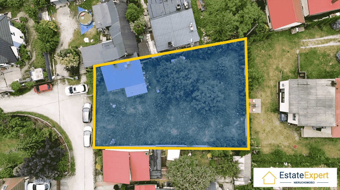 Działka 641 m² z domkiem i mediami w Kielcach Kielce, Baranówek, Iłżecka 20  641m2 Foto 1