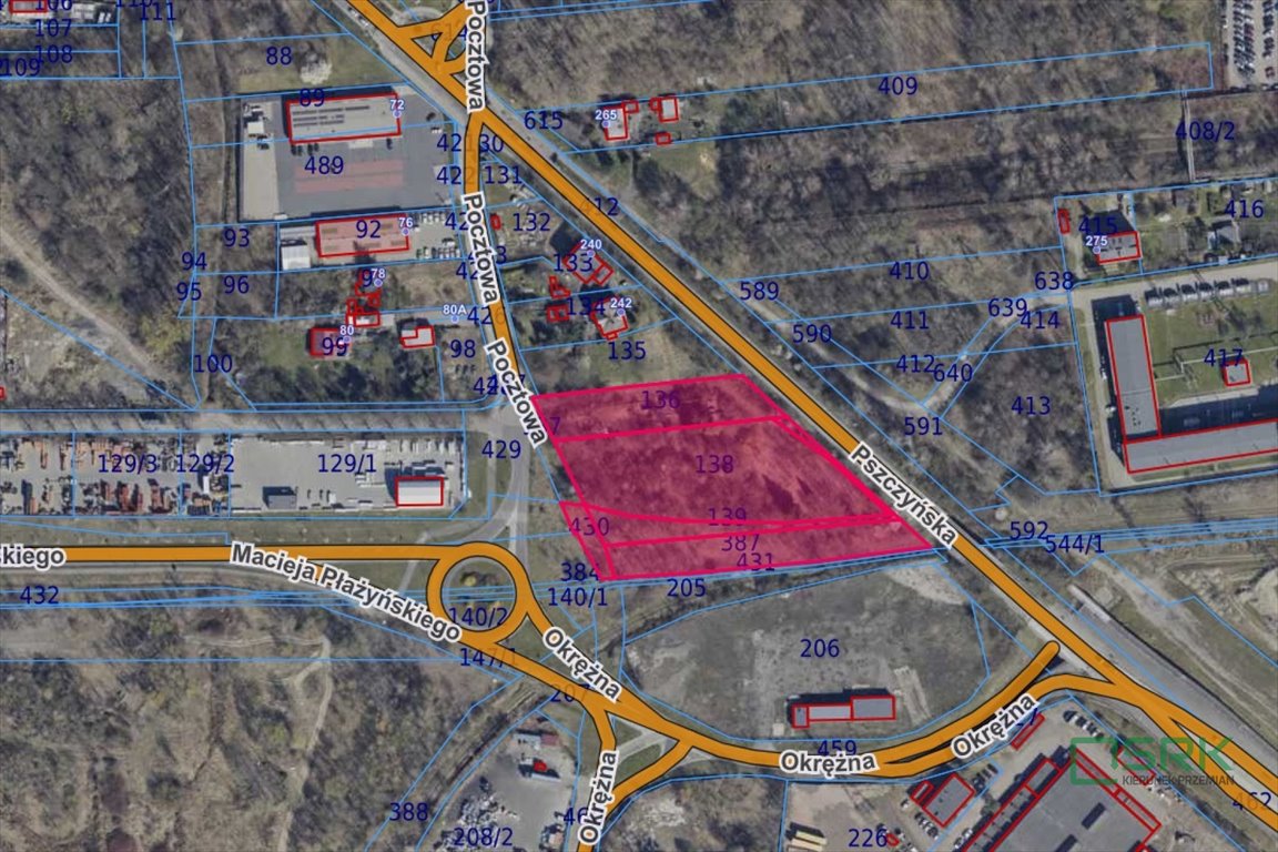 Działka usługowa 10 154 m² w Gliwicach – inwestycja Gliwice, Pszczyńska  10 154m2 Foto 1