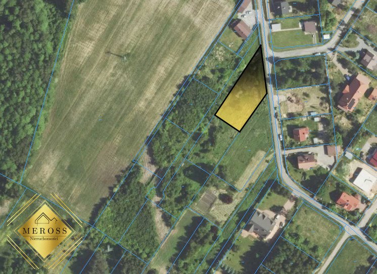 Działka budowlana na sprzedaż Korwinów  1 209m2 Foto 2