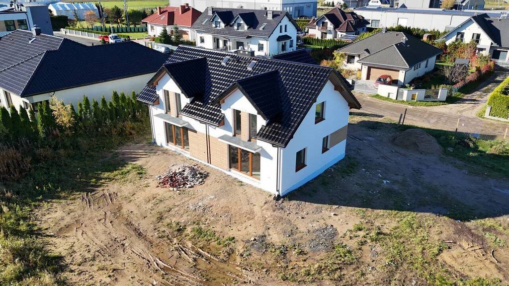 Do sprzedania nowoczesny dom bliźniak 132 m² z ogrodem Miszewo  132m2 Foto 1