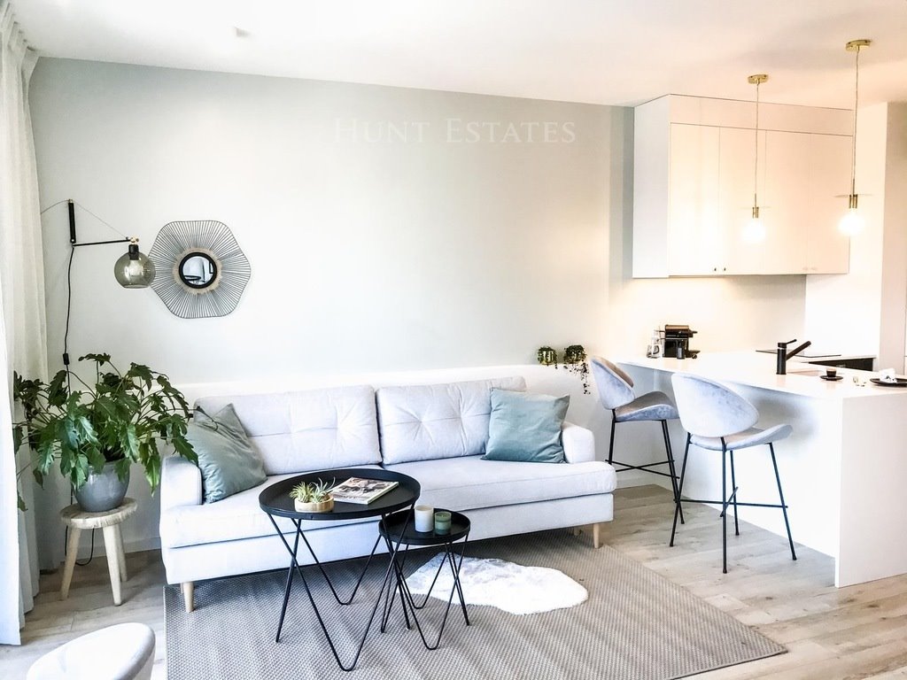 Stylowe 34,39 m2 z balkonem przy metrze Wilanowska Warszawa, Mokotów, al. Wilanowska  34m2 Foto 1