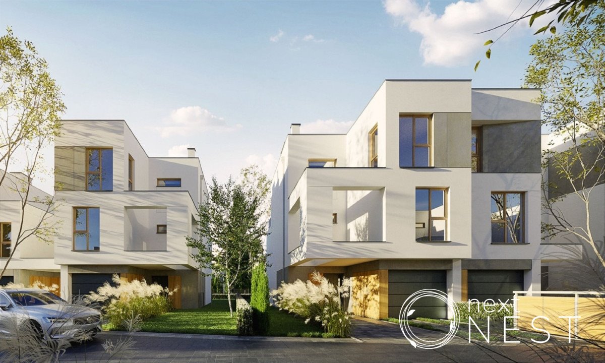 Segment środkowy z tarasem 12,35 m², 6 pokoi, garaż Józefosław, Kuropatwy  179m2 Foto 1