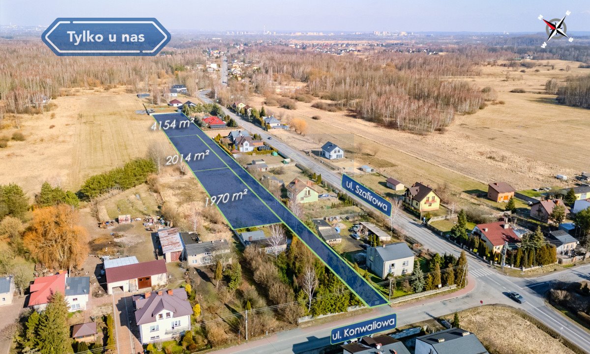Działka budowlana na sprzedaż Sobuczyna, Konwaliowa  1 970m2 Foto 4