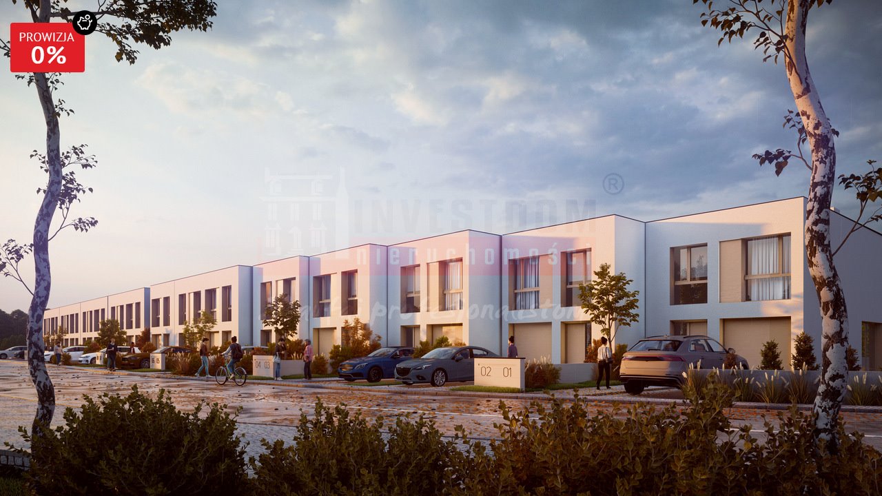 Nowoczesny dom szeregowy 94m2 z garażem i wysokiej jakości wykończeniem Opole, Szczepanowice  95m2 Foto 1