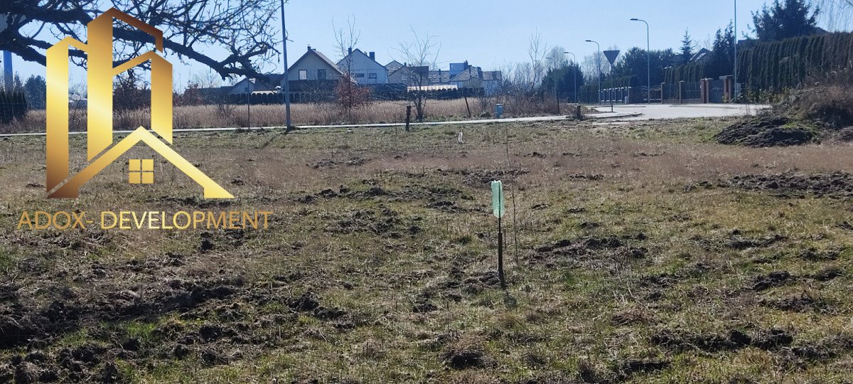 Działka budowlana 918 m² z mediami - zabudowa i usługi Tarczyn, Wąska  918m2 Foto 1