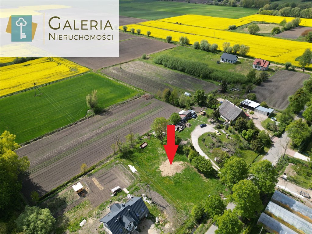 Działka 1300 m2 pod zabudowę w Żurawcu – uzbrojona, blisko Elbląga Żurawiec, Kwiatowa  1 300m2 Foto 1