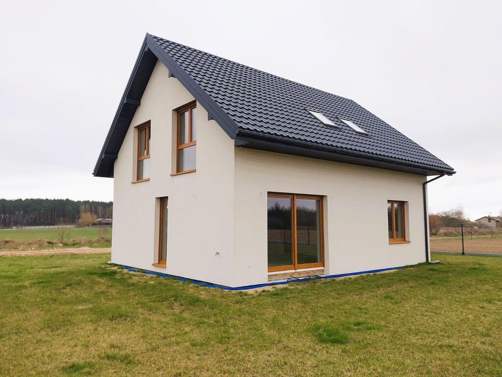 Nowoczesny dom 121m2 z dużym ogrodem i słoneczną ekspozycją Łódź, Nowosolna, Nowosolna  121m2 Foto 1