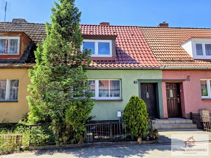 Dom w Drawsku Pomorskim, 105 m2, ogród i potencjał Drawsko Pomorskie, Łowicka  105m2 Foto 1