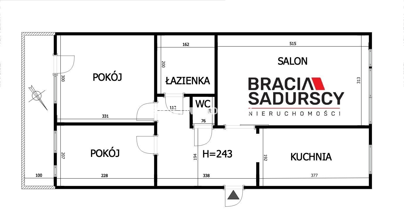 Mieszkanie trzypokojowe na sprzedaż Kraków, Krowodrza, Krowodrza Górka, Krowoderskich Zuchów  52m2 Foto 3