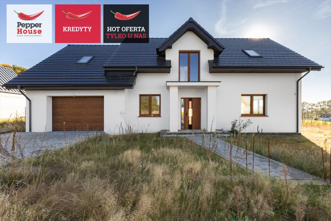 Nowoczesny dom z widokiem na jezioro, 209 m², garaż Lubkowo, Spokojna  209m2 Foto 1