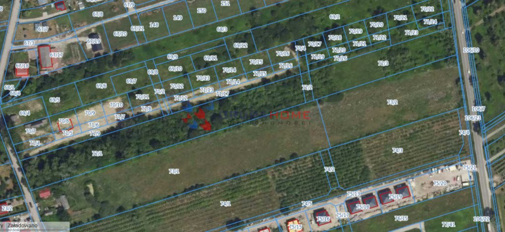 Działka inwestycyjna 18 200 m² w Wólce Załęskiej (MPZP) Wólka Załęska  18 200m2 Foto 1