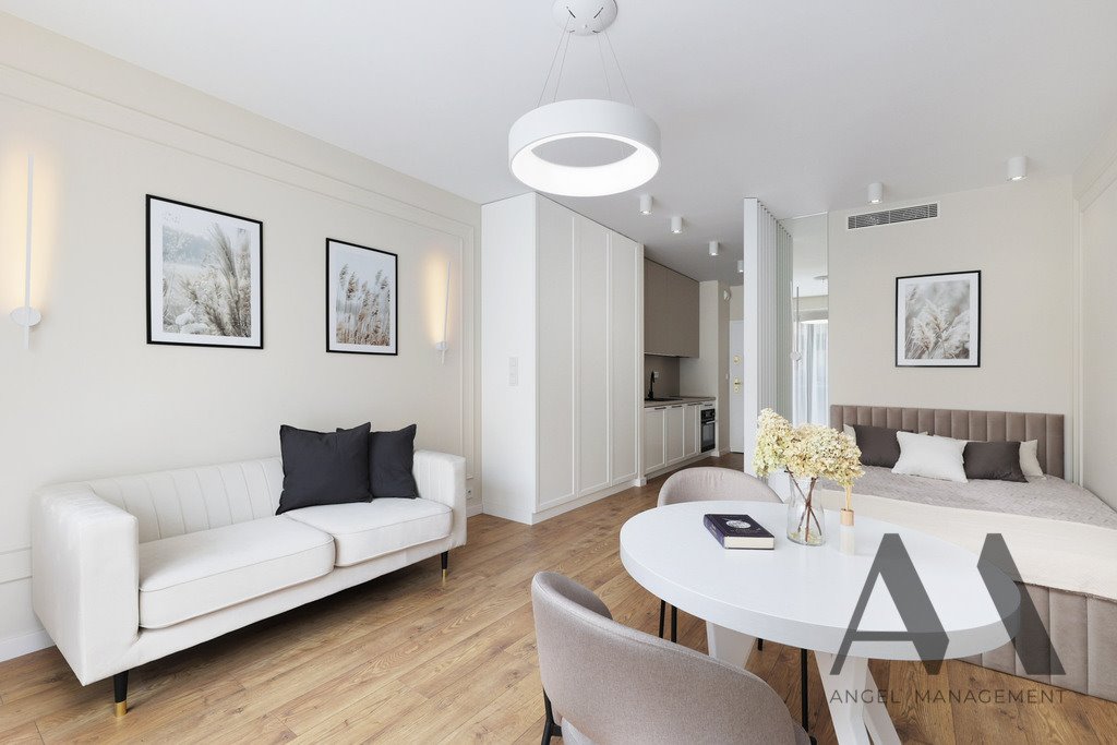 Wynajmę nowoczesne 31 m² mieszkanie z balkonem w Angel Stradom Kraków, Stradomska  31m2 Foto 1