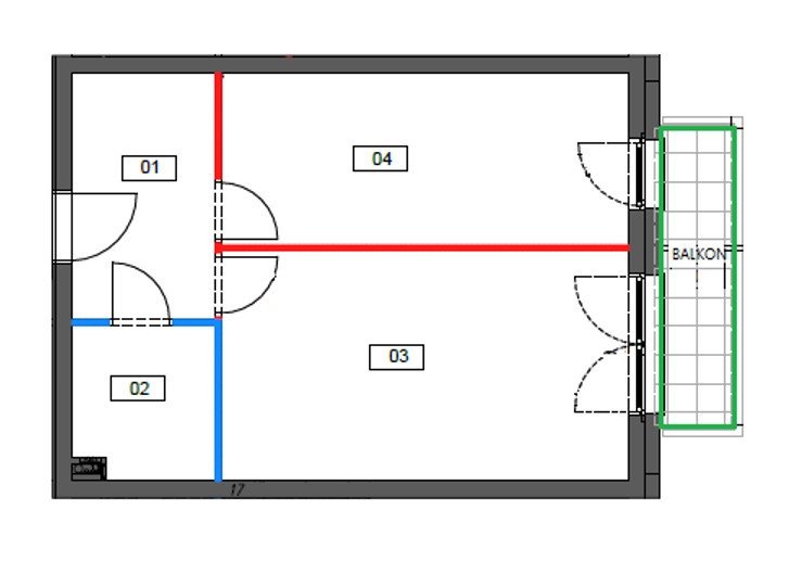 Mieszkanie dwupokojowe na sprzedaż Wrocław, Ołtaszyn, Nefrytowa  44m2 Foto 4