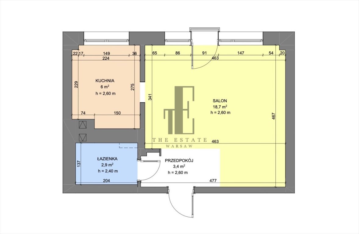 Kawalerka z potencjałem na Mokotowie, balkon, do remontu Warszawa, Mokotów, Kartaginy  32m2 Foto 1