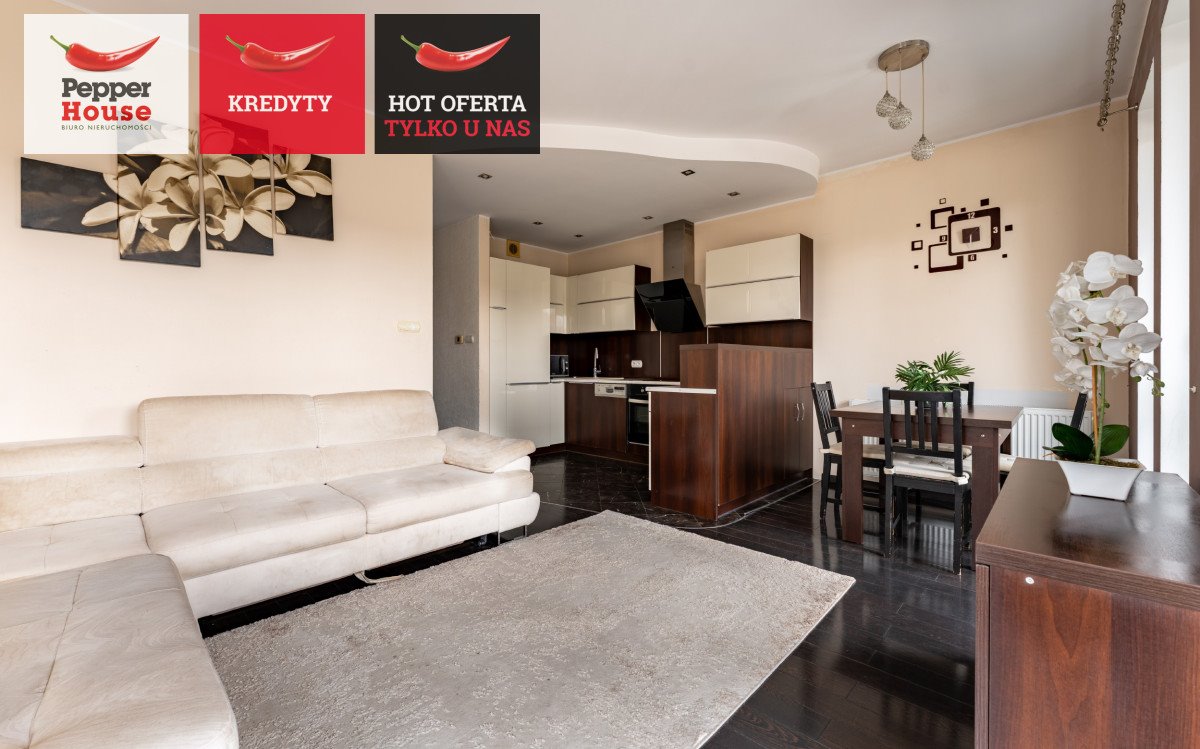 Komfortowe 3-pokojowe mieszkanie z dużym tarasem i miejscem garażowym Rumia, Janowska  50m2 Foto 1