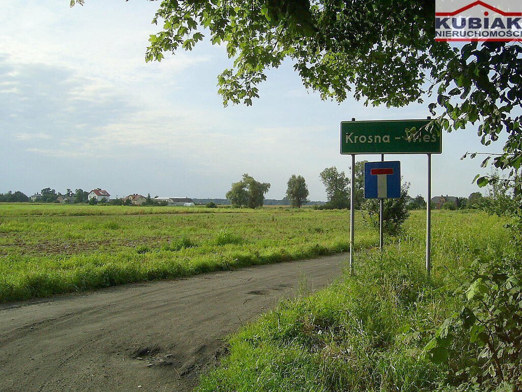 Polecam działkę 5786 m² w centrum Krosnej Wsi z mediami Krosna-Wieś  5 786m2 Foto 1