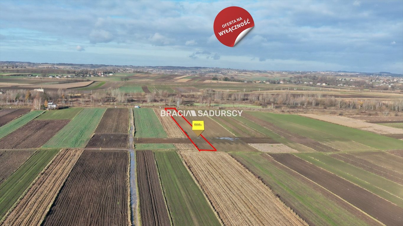 Działka rolna 3573 m² w Krakowie – idealna pod uprawy Kraków, Nowa Huta, Nowa Huta  3 573m2 Foto 1