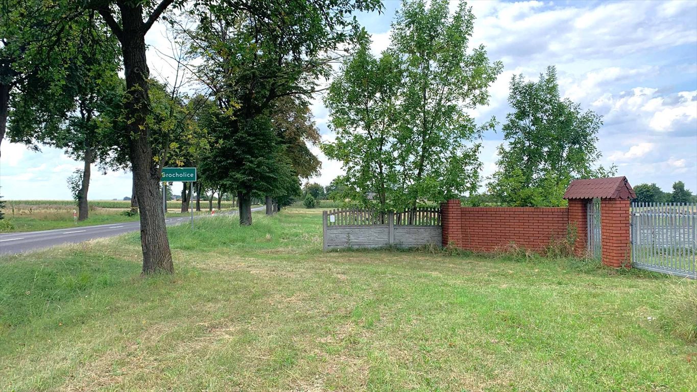 Działka 1,48ha z warunkami zabudowy, media, ogrodzenie Grocholice, Grocholice  14 800m2 Foto 1
