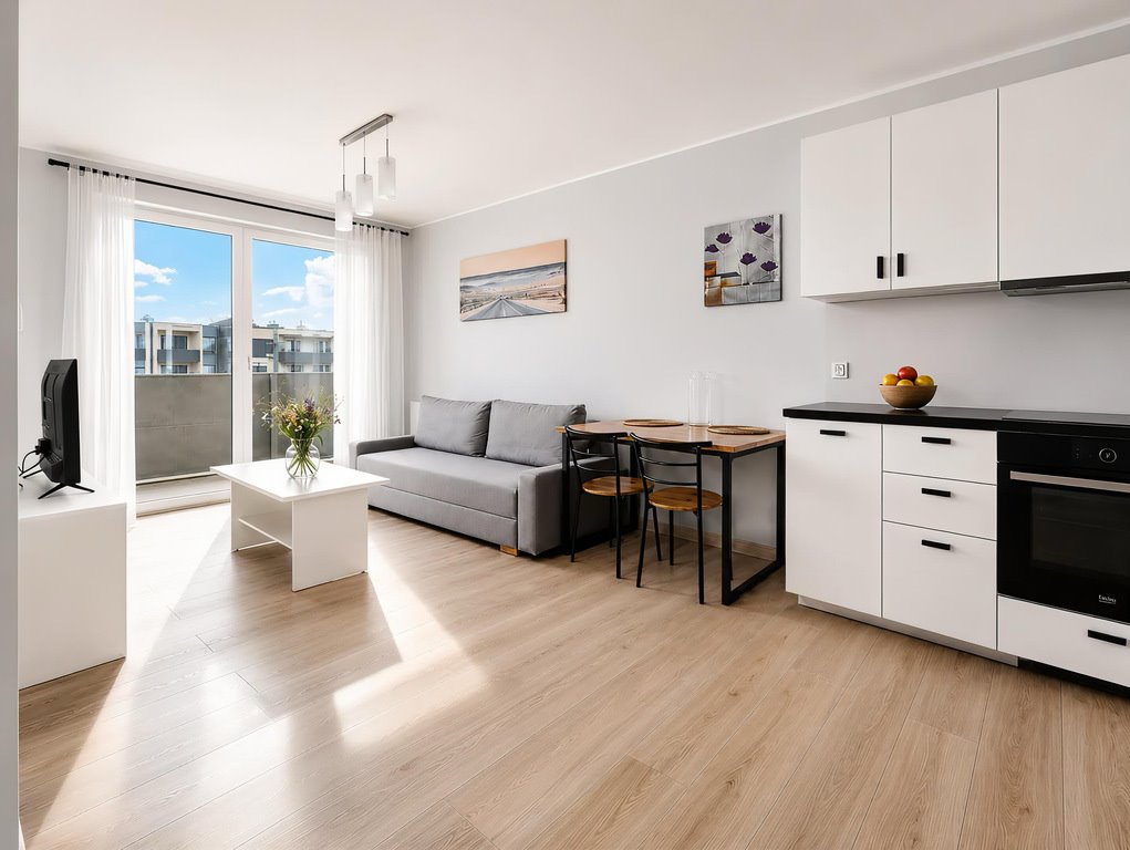 Na wynajem komfortowe 42 m² mieszkanie w Gdańsku z miejscem w hali Gdańsk, Władysława Jagiełły  42m2 Foto 1