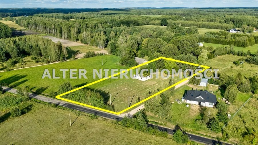 Polecam działkę inwestycyjną 0,36 ha z fundamentem i mediami Zabłudów-Kolonia  3 633m2 Foto 1