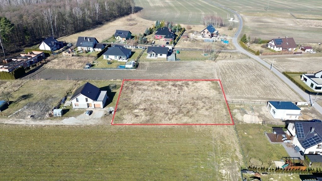 Działka budowlana na sprzedaż Chudów, Leśna  2 037m2 Foto 9