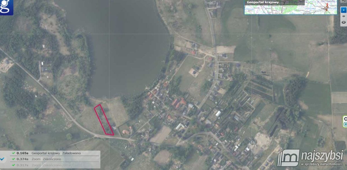 Działka 4690 m² nad Jeziorem - dom do 70 m² w Karsku Karsk, Wieś  4 690m2 Foto 1