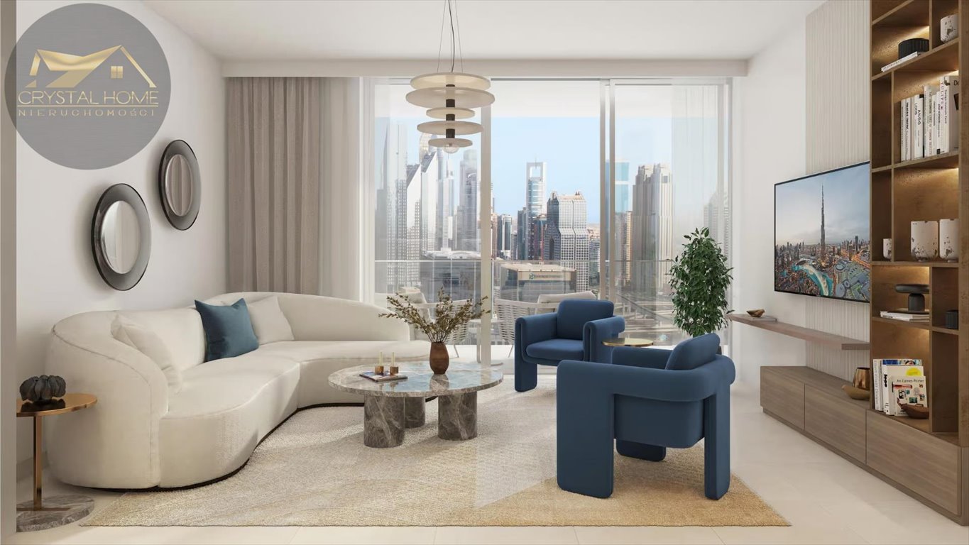 Mieszkanie dwupokojowe na sprzedaż Zjednoczone Emiraty Arabskie, Dubaj  50m2 Foto 1