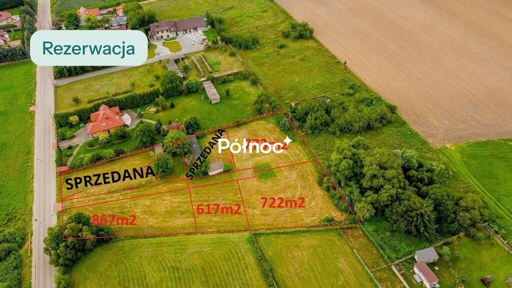 Sprzedam działkę 867 m² z warunkami zabudowy w Starych Kupiskach Stare Kupiski, Armii Krajowej  867m2 Foto 1