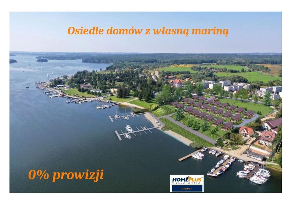 Dom nad Jeziorem Ryńskim (taras, miejsce na łódź) Ryn  106m2 Foto 1