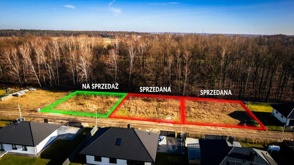 Działka budowlana na sprzedaż Zgierz, Wiosny Ludów  646m2 Foto 1