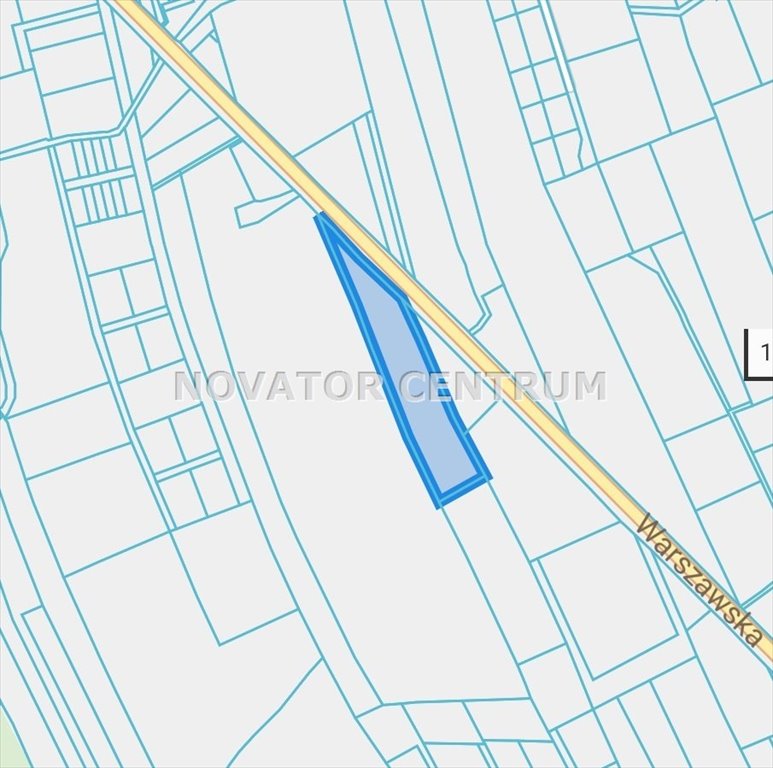 Działka 6952 m2 przy głównej ulicy Rypina z warunkami zabudowy Rypin  6 952m2 Foto 1