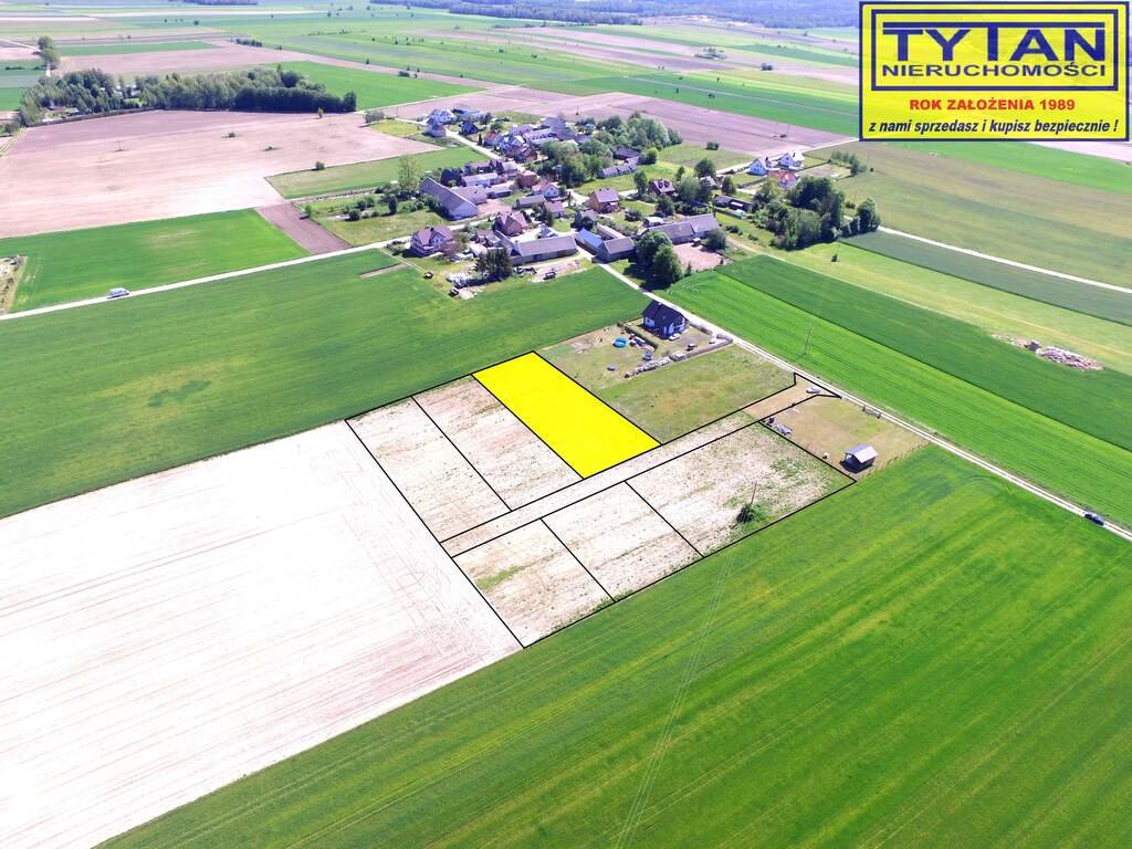 Działka budowlana 1551 m2 w Wyrzykach, spokojna okolica Wyrzyki  1 551m2 Foto 1