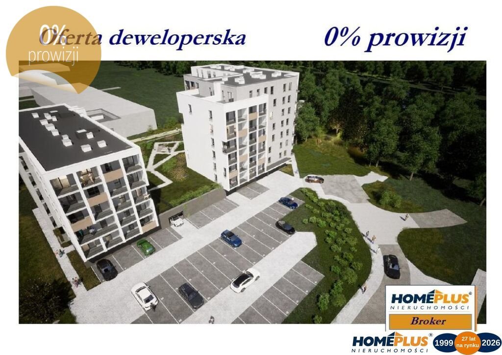 Na sprzedaż nowoczesne 2-pokojowe mieszkanie z loggią w Bydgoszczy Bydgoszcz, Bartodzieje Małe, Nastrojowa  40m2 Foto 1