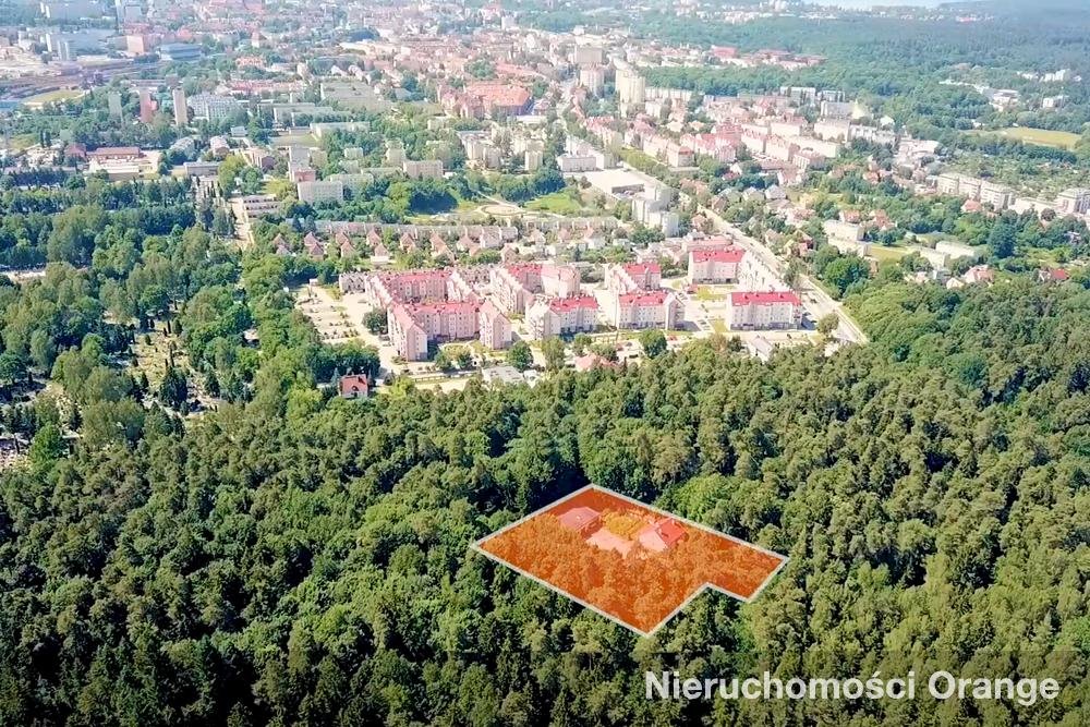 Inwestycyjna działka z budynkami i parkingiem, 4566 m² Olsztyn, ul. Wiosenna 2 i 2  4 566m2 Foto 1