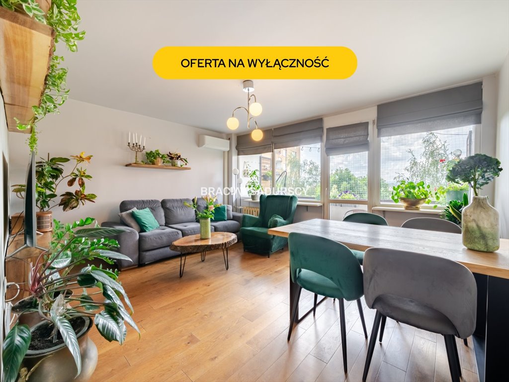 Do sprzedania przestronne 3-pokojowe mieszkanie 62 m² z balkonem i widokiem na góry Kraków, Podgórze Duchackie, Wola Duchacka, Beskidzka  62m2 Foto 1