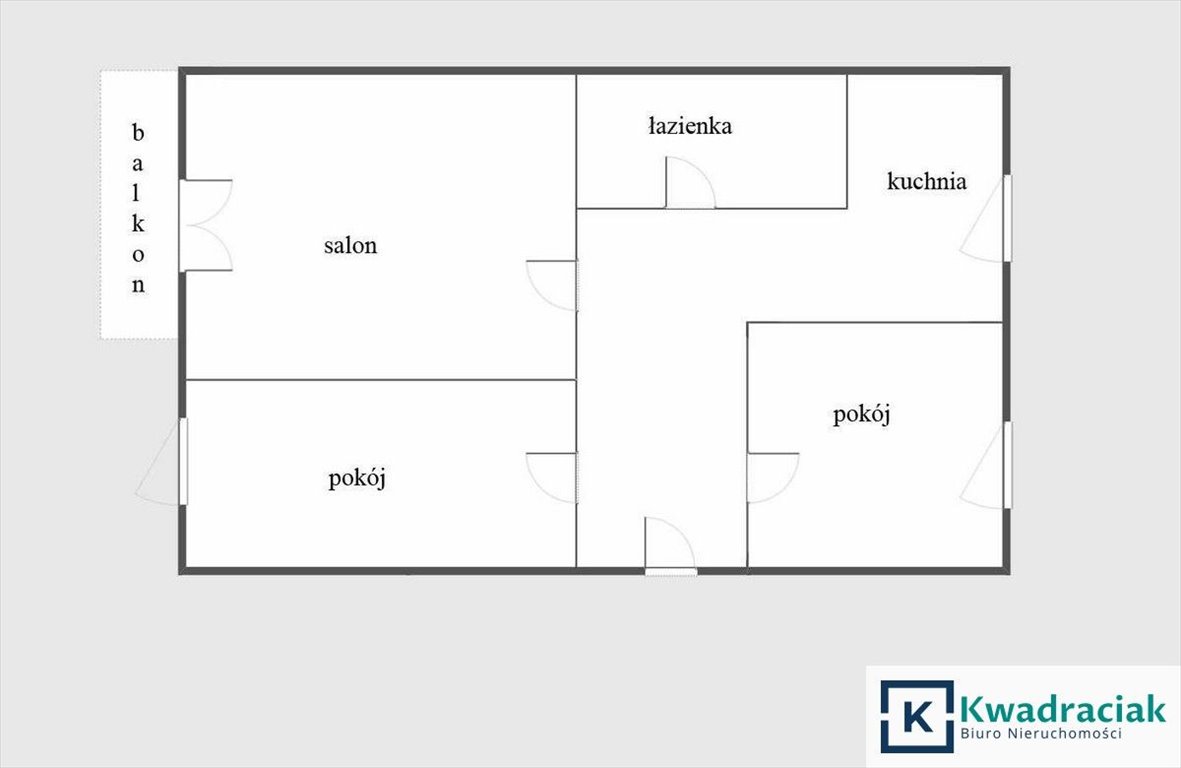 Mieszkanie trzypokojowe na sprzedaż Sanok, Robotnicza  49m2 Foto 10