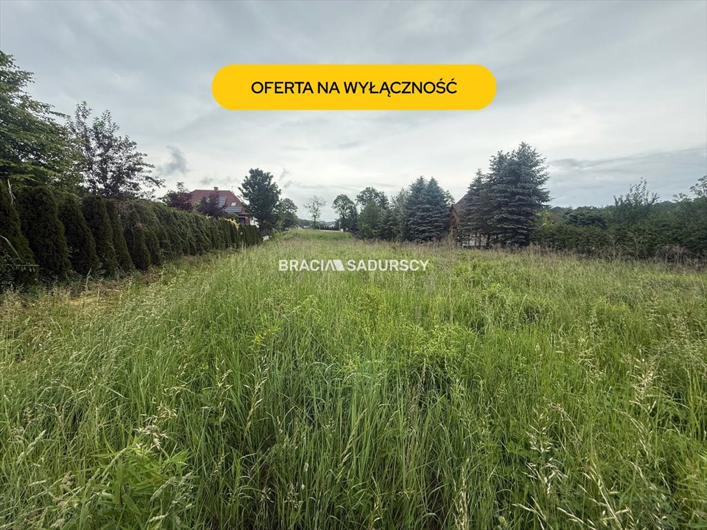 Działka 3310 m² pod zabudowę i usługi w Wilczkowicach Wilczkowice, Krakowska  3 310m2 Foto 1