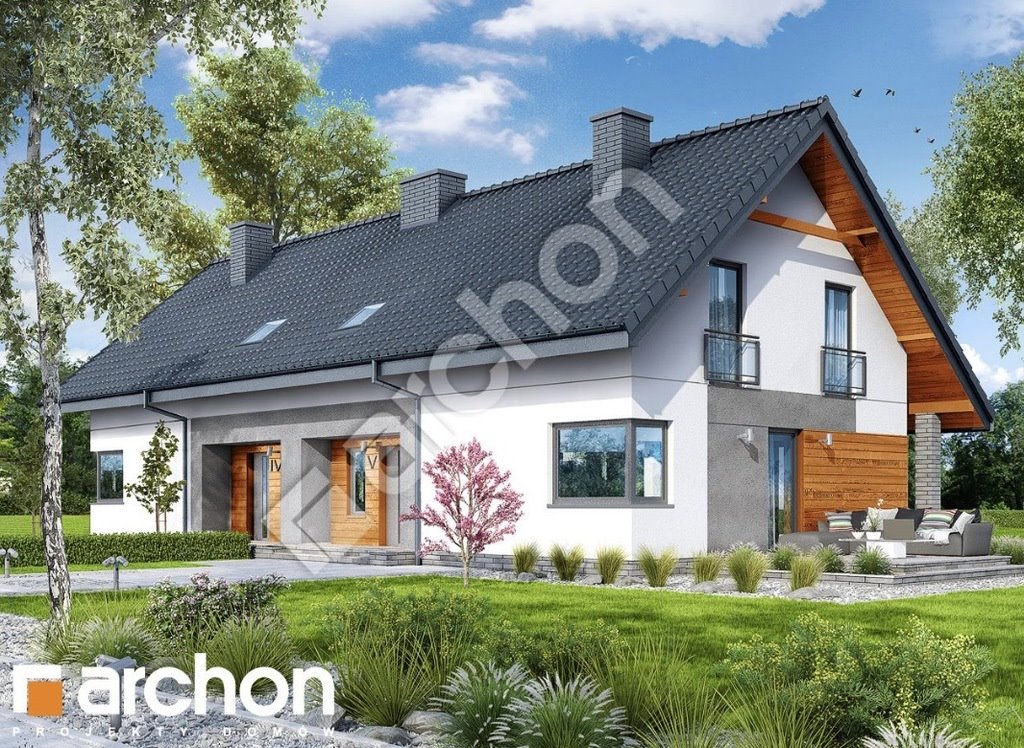 Sprzedam dom bliźniak 105 m² w Skawinie z możliwością wykończenia Skawina, Stanisława Wyspiańskiego  104m2 Foto 1