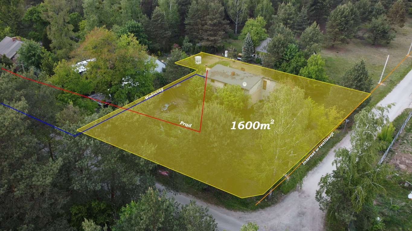 Urokliwy dom 135 m² z lasem i ogrodem w Kampinosach Budki Żelazowskie  135m2 Foto 1