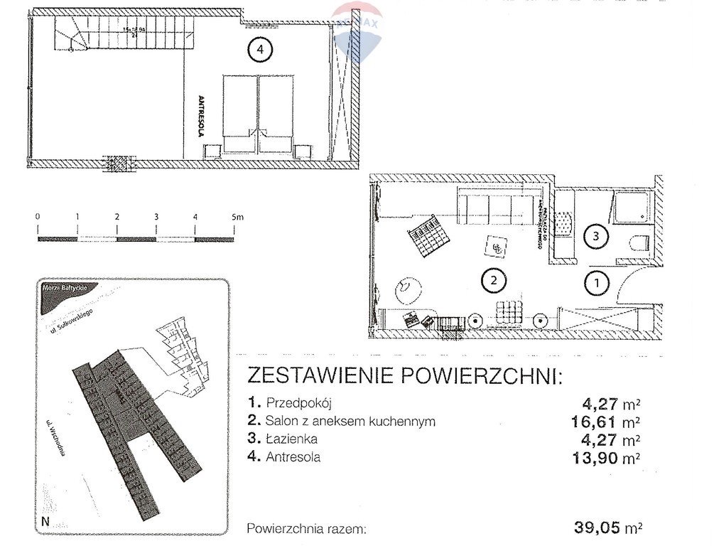 Mieszkanie dwupokojowe na sprzedaż Kołobrzeg, Antoniego Sułkowskiego  39m2 Foto 20