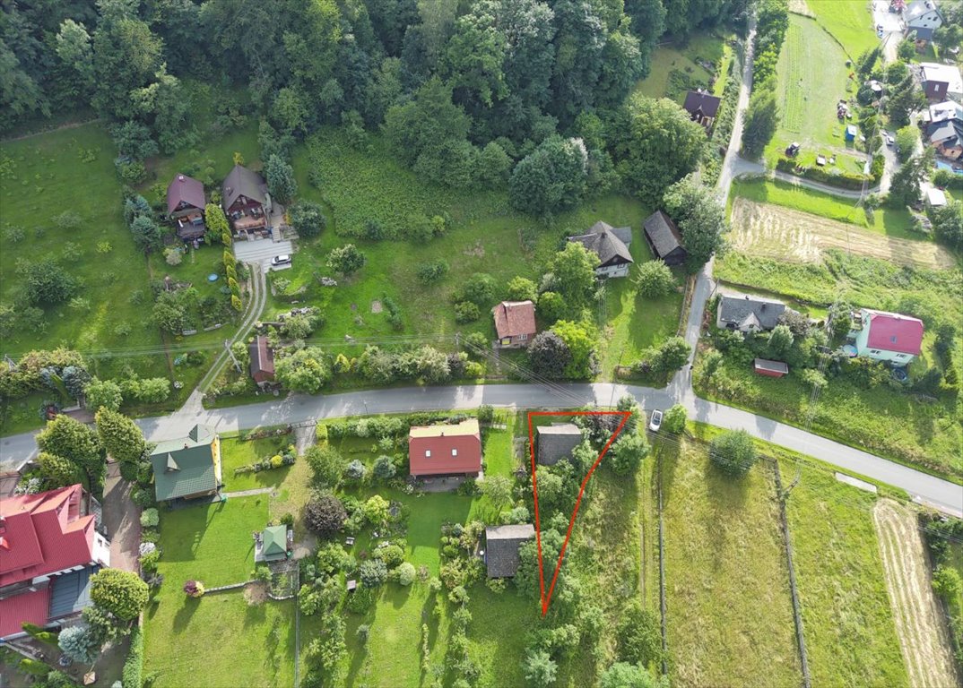 Działka budowlana na sprzedaż Rychwałd, Beskidzka  1 100m2 Foto 18