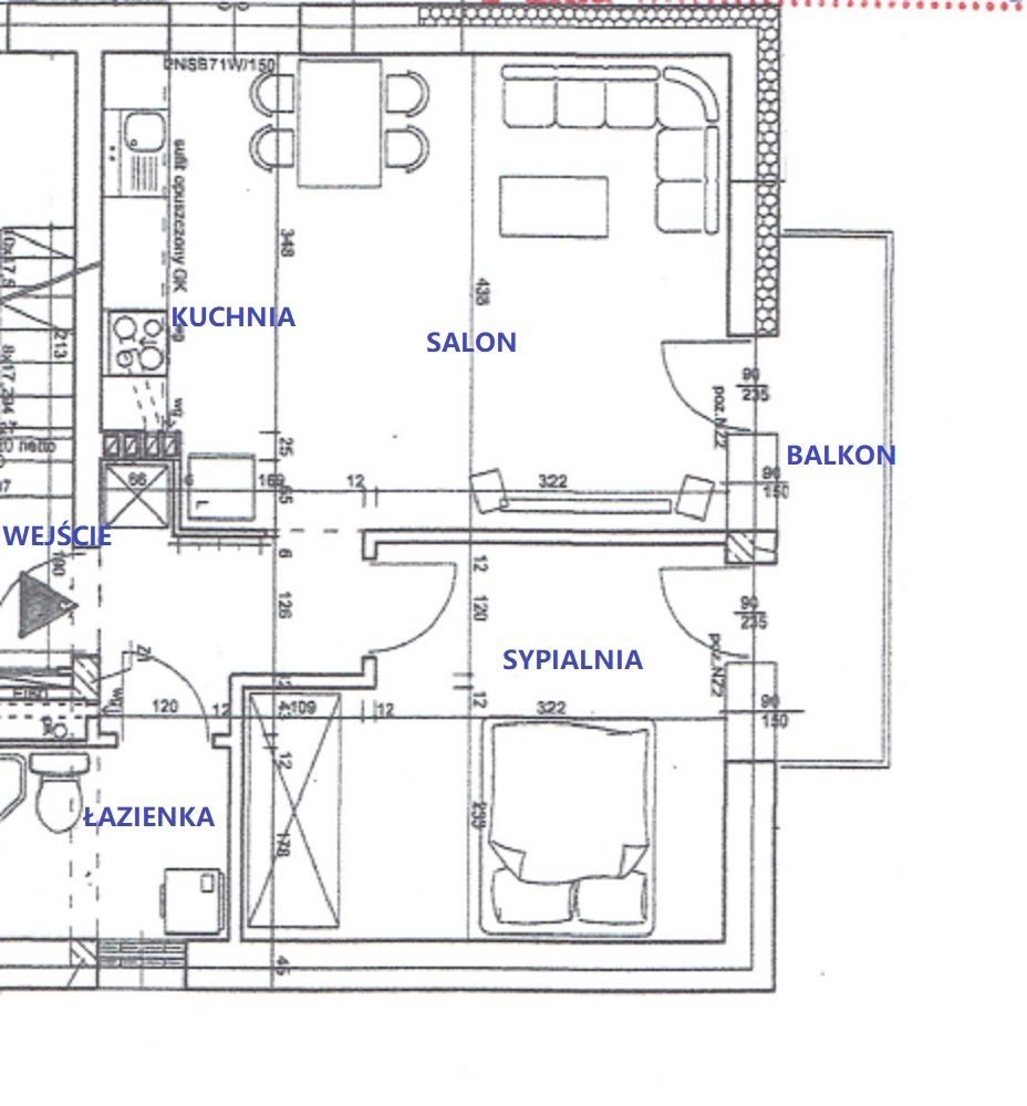 Mieszkanie dwupokojowe na sprzedaż Kutno, 29 Listopada  49m2 Foto 10