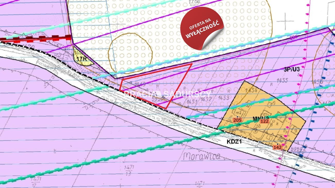 Działka komercyjna na sprzedaż Morawica  2 200m2 Foto 5