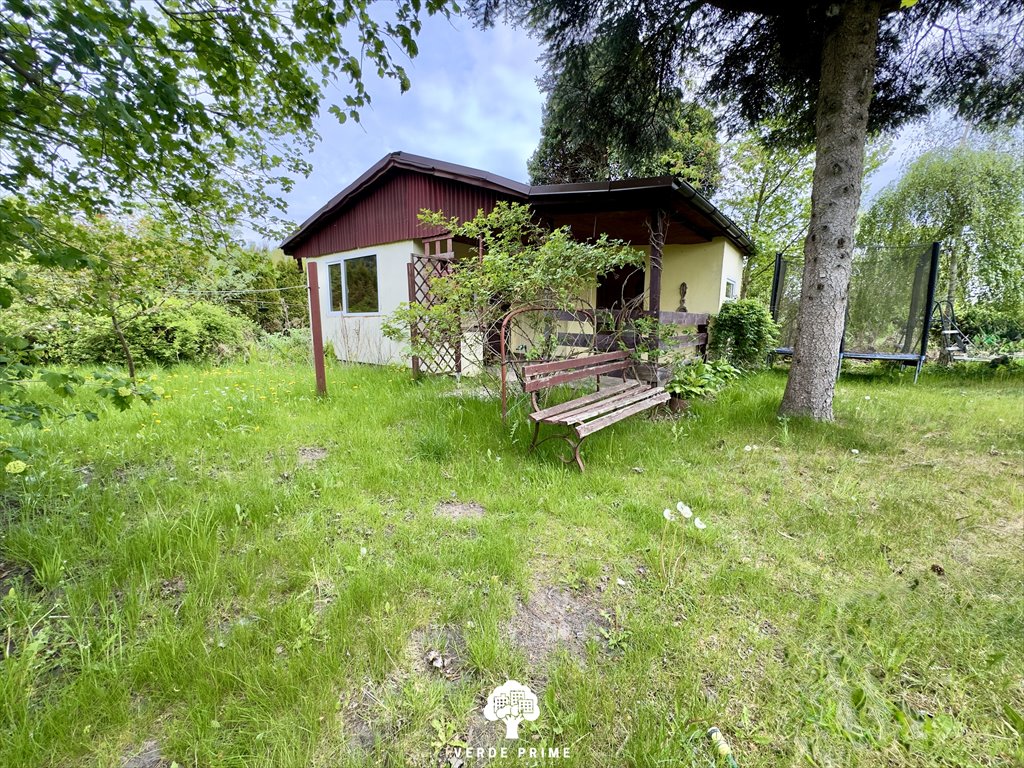 Sprzedam działkę ROD 436 m² z altaną i widokiem na naturę Łódź, brus  436m2 Foto 1