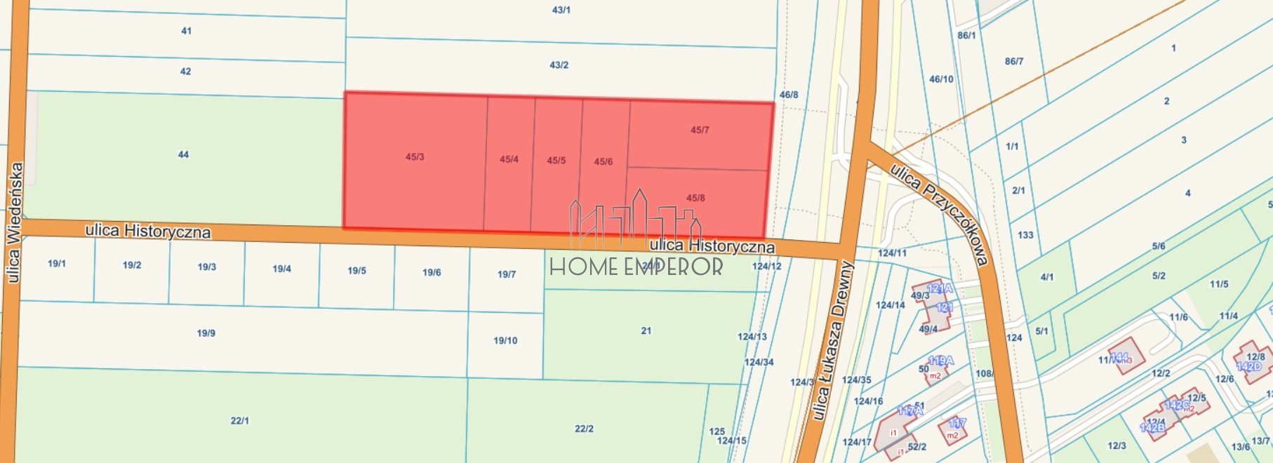 Działka budowlana na sprzedaż Warszawa, Wilanów, Powsin, Historyczna  11 475m2 Foto 1