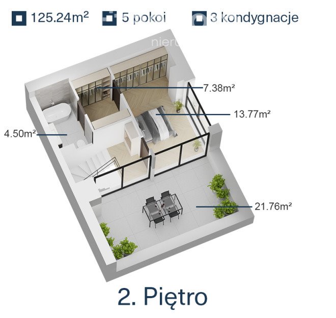 Dom na sprzedaż Konstancin-Jeziorna  125m2 Foto 12