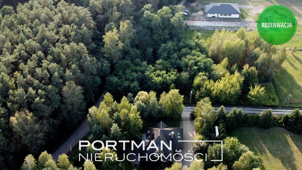 Działka 1580 m² pod dom z lasem i ścieżkami w Malcanowie Malcanów  1 580m2 Foto 1