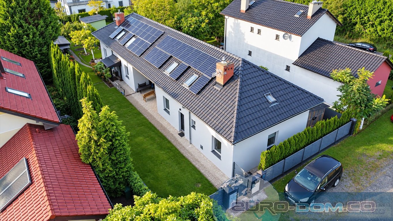 Nowoczesny bezczynszowy dom 154 m² z ogrodem i fotowoltaiką - polecam! Poznań, Starołęka  513m2 Foto 1